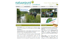 Desktop Screenshot of natuurpuntscheldeland.be